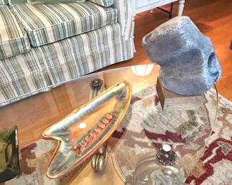 vintage Royal Hagar ashtray, sculpture 