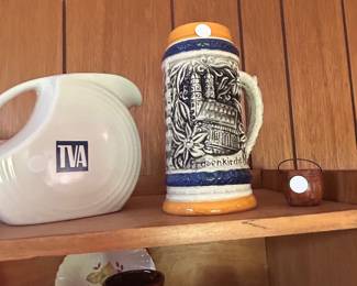 stien, Fiesta ware advertising pitcher 