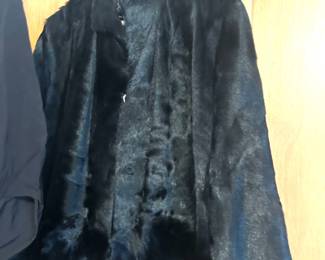 vintage mink cape 