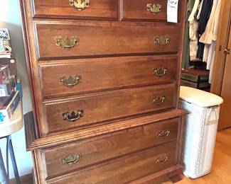 Cresent Pennsylvania Cherry tall chest 