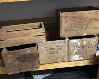 vintage boxes 
