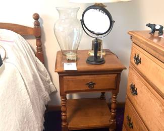 maple nightstand 