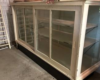 antique store display cabinet 