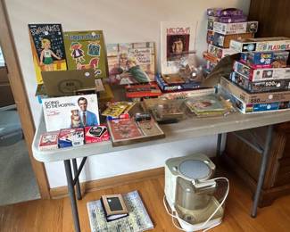vintage games and puzzles