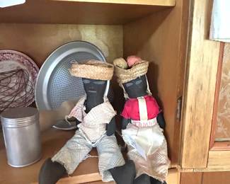 vintage Jamaican dolls 