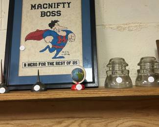 Macnifity Boss cross-stitch 