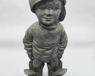 front of boy