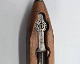 vintage wooden weaving loom