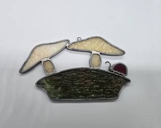 mushroom stained glass