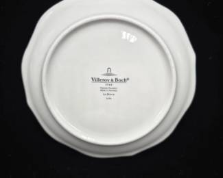 Back of porcelan platter
