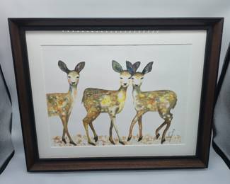 deer painting