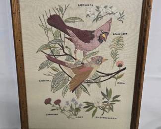 cardinal needlepoint
