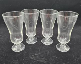 Antique crystal dessert glasses (parfait)
