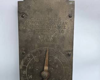 brass spring balance