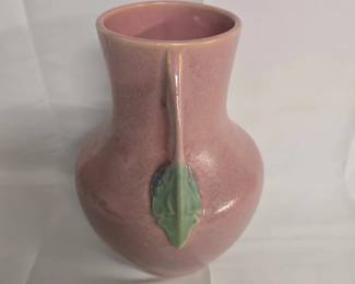 small pink vase
