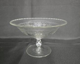 crystal candy dish