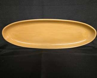 oval service dish