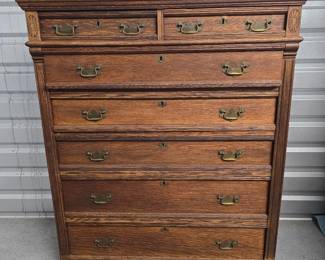 wooden dresser