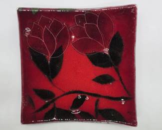 Glass Plate decorative