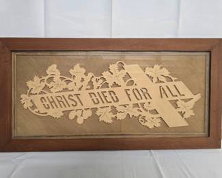 Antique carved wood