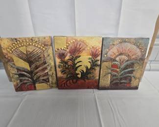 3 paintings