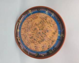 pottery plate