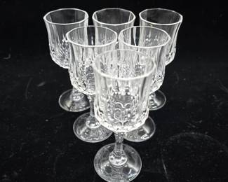 crystal glasses