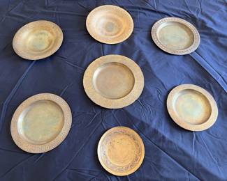 This dish set is also from Tiffany. The maker's mark is in the next photo.