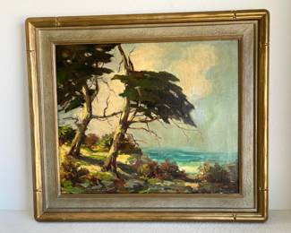 I think this is a painting by Eugene Dunlap. The signature is in the bottom-right corner.