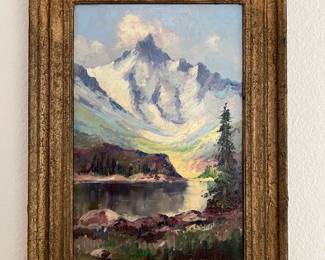 This landscape is by Edward Langley.