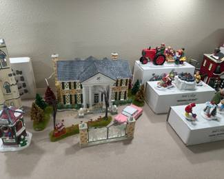 Original Snow Village Elvis Presleys Graceland