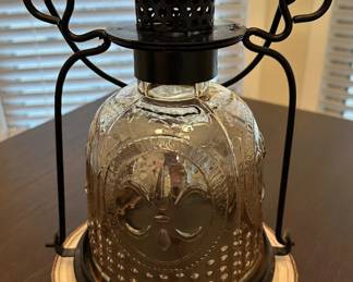 Fleur de lis lantern