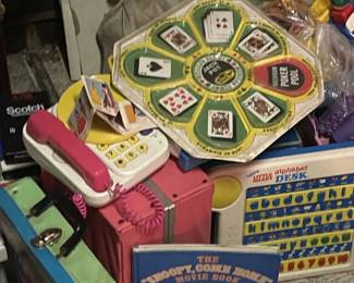 Vintage toys and games