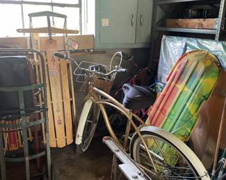 Bikes, sleds