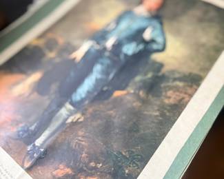 Vintage Blue Boy Gainsborough print
