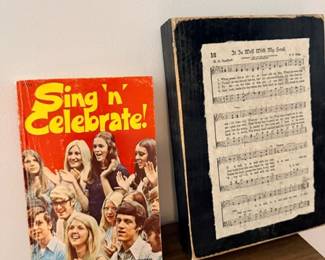 Vintage songbooks & hymnals