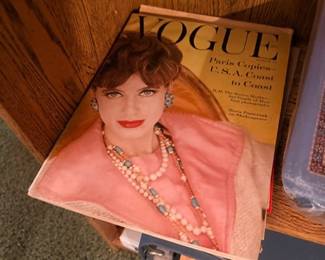 Vintage Vogue fashion magazine