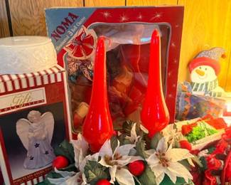 NOMA boxed Christmas candle decorations