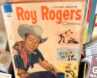 Vintage Roy Rogers & Dell comic book lot