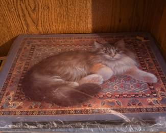 Small oriental accent rug