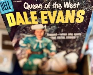 Vintage Dale Evans Queen of the West Dell comic