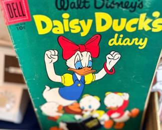 Vintage Walt Disney's Daisy Duck's Diary Dell comic