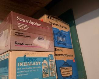 Boxed steam vaporizer