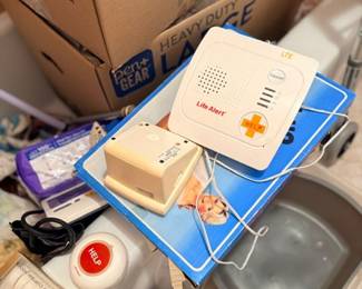 Home medical care items — Life Alert & bath aids