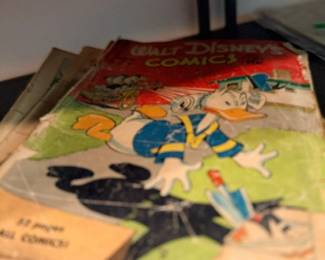 Vintage Walt Disney's Comics — Donald Duck & Mickey Mouse