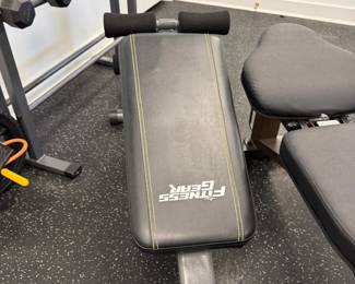 Fitness Gear adjustable weight bench