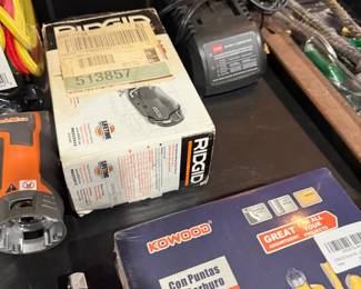 Ridgid and Kowood power tool accessories