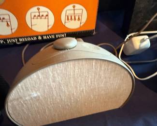 Retro dome fabric front speaker