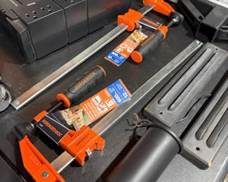 Bar clamps and workshop tools