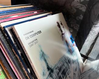 Radiohead OK Computer and vinyl LP collection